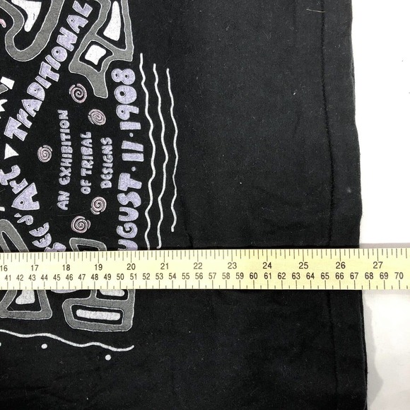 VTG Dessens De Kenya Musee D’Art Museum by Blondie & Bruno Shirt USA Made Stitch - Picture 12 of 12